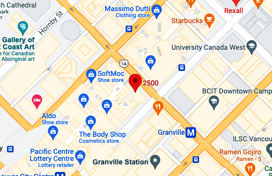 Corporate Headquarters map