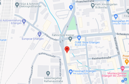 Germany Office map